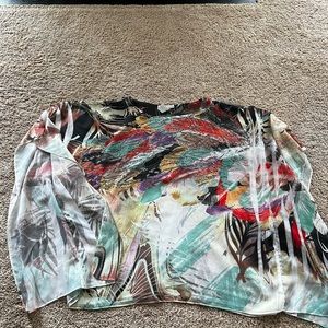 2X moa moa women’s blouse